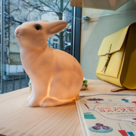 Zürich Vier Linden Boutique Hase Lampe