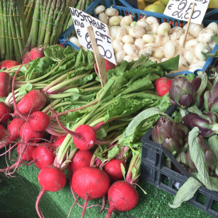 Wochenmarkt auf dem Boxhagener Platz-2