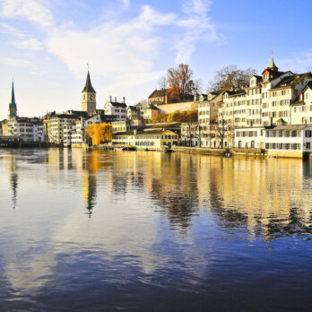 Zürich Altstadt Limmat