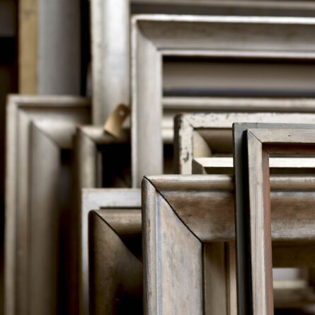 Werner Murrer Rahmen München Antike Bilderrahmen