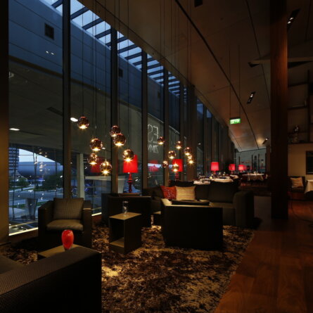 Esszimmer BMW Welt München - Lounge