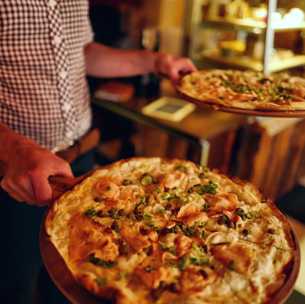 Restaurant Krokodil Zürich Flammkuchen