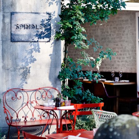 Restaurant Spindler Berlin Kreuzberg Garten Terrasse