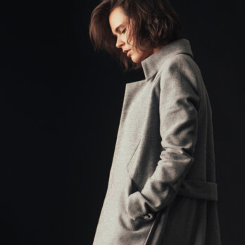 Atelier Kaldewey München Wintermantel Wollstoff