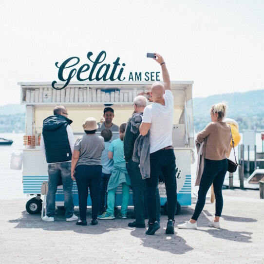 Gelati am See Zürich Glacestand