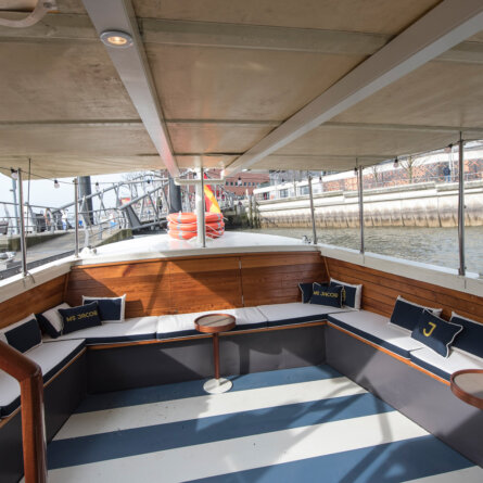 MS Jacob Schiff Hamburg Ausflug Elbe