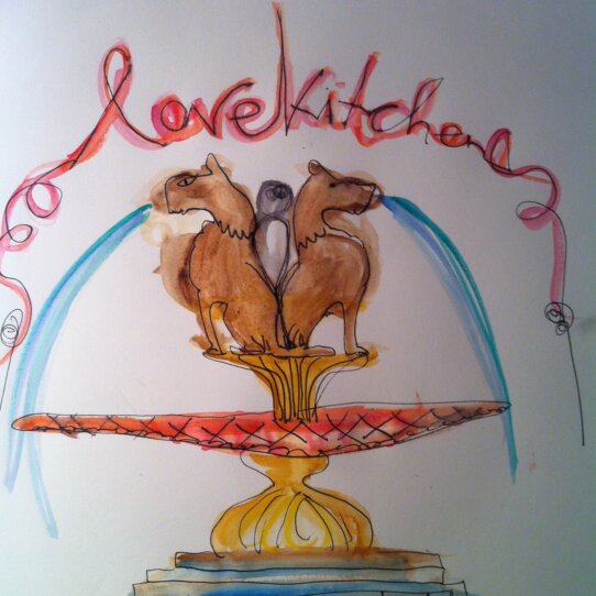 Lovekitchen Eschi Fiege Aquarell