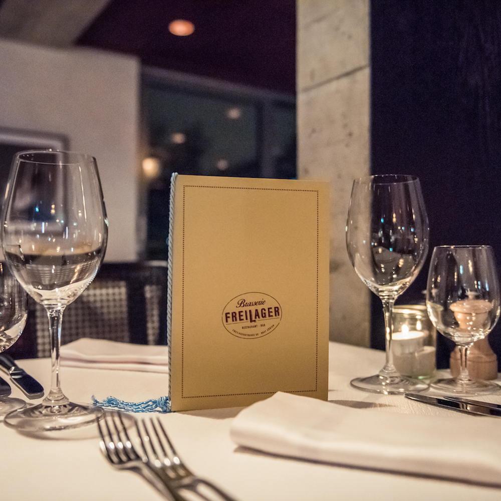 Brasserie Freilager Menue