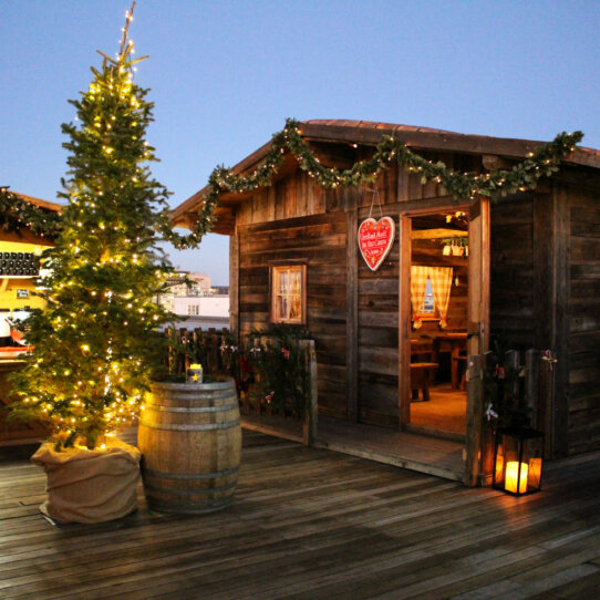 Christkindlmarkt auf der Atmosphere Rooftop Bar Wien-2