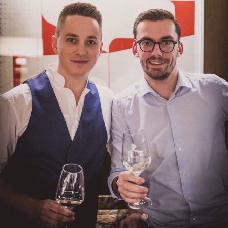 Grapes Bar München_Sommeliers Stefan Grabler und Markus HIrschler