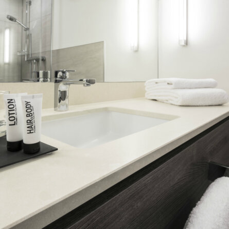 Hotel H'Otello B01 Ludwigsvorstadt München Badezimmer