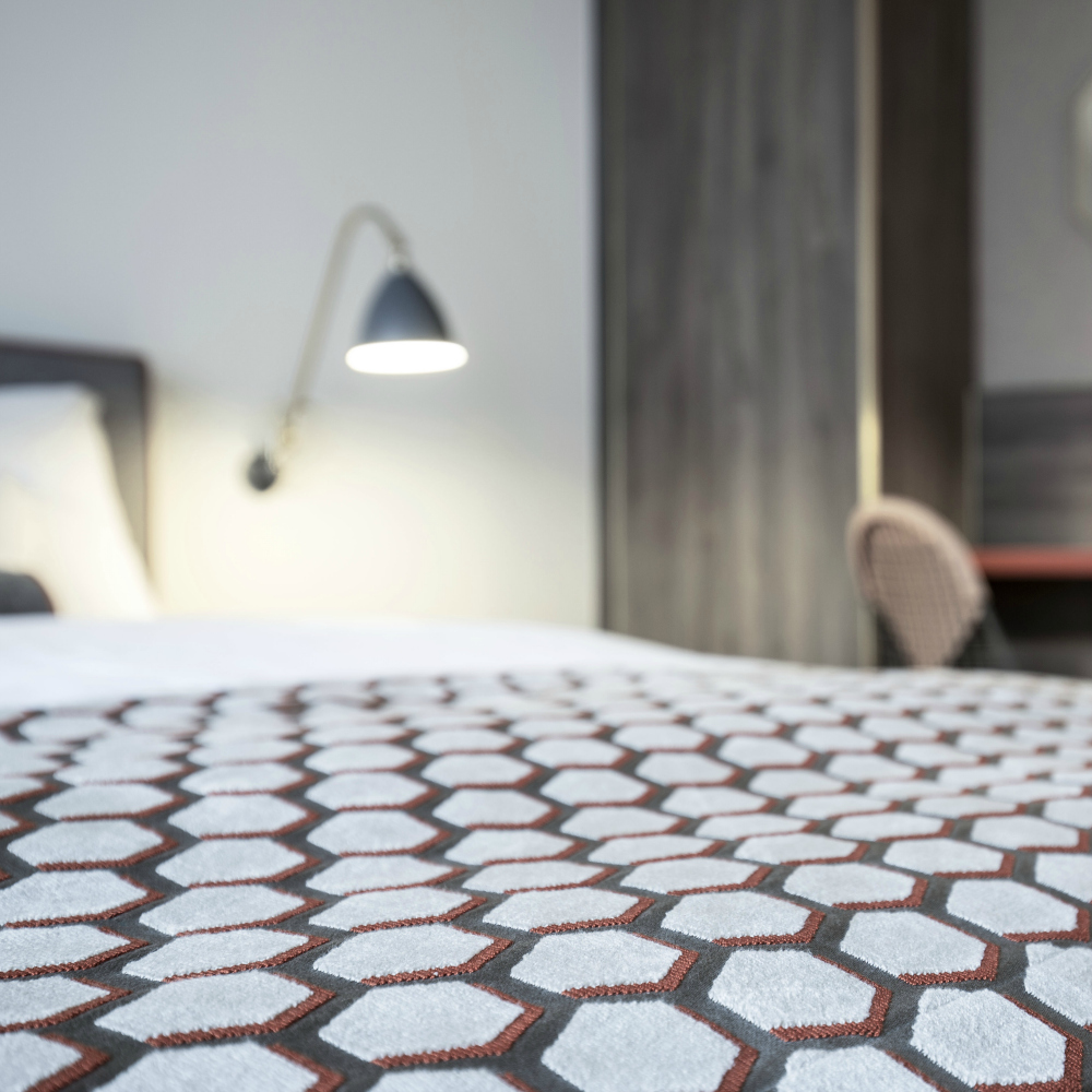 Hotel H'Otello B01 Ludwigsvorstadt München Bett