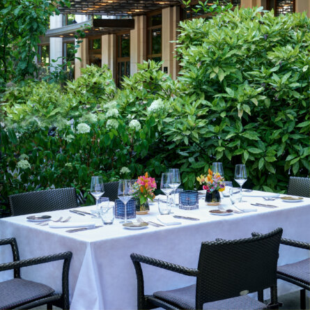 The Charles Hotel I Sophia's I Terrasse I 1