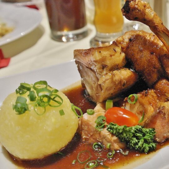 Wirtshaus München_Knödel und Ente