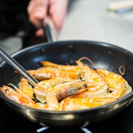 Restaurant Comera München_Garnelen