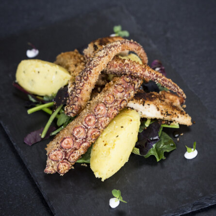 Restaurant Comera München_Gegrillter Oktopus