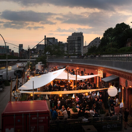Restaurant Überquell Terrasse Hamburg