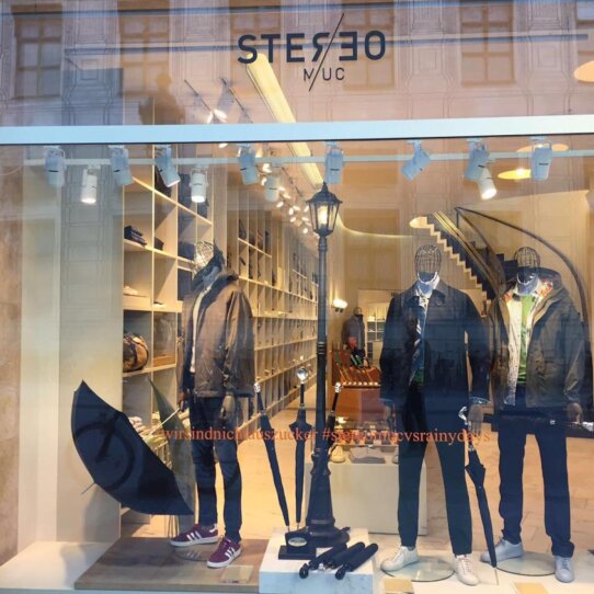 StereoMUC Café und Herrenmode in München StereoMUC