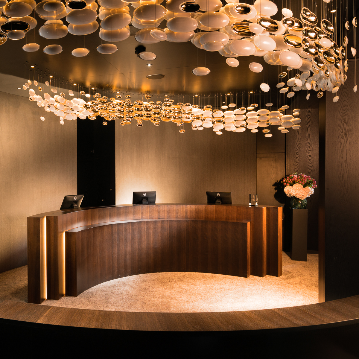 7132 Hotel in Vals Rezeption