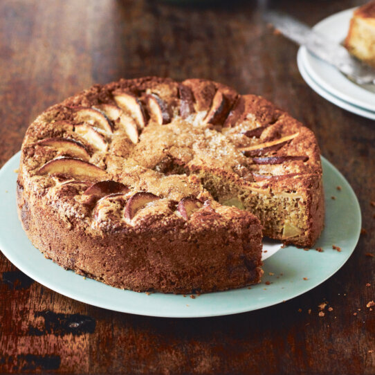 Apfelkuchen mit Roggenmehl von Gill Meller