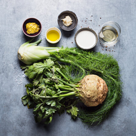 Rezept mit Fenchel und Sellerie