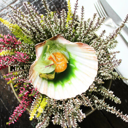 Stadtmenü Berlin Food Week 2017 in Die Gärtnerei_