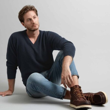 Zue Anna Merionowoll Pullover Herren