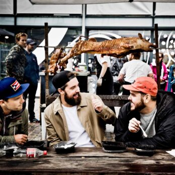 Markthalle Torvehallerne in Kopenhagen Markthalle Torvehallerne in Kopenhagen