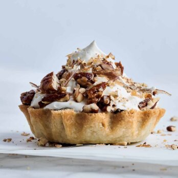 Rezept für Sweet Mont Blanc Tartes von Ottolenghi