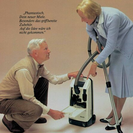 Traditionsmarke Miele Staubsauger Kampagne