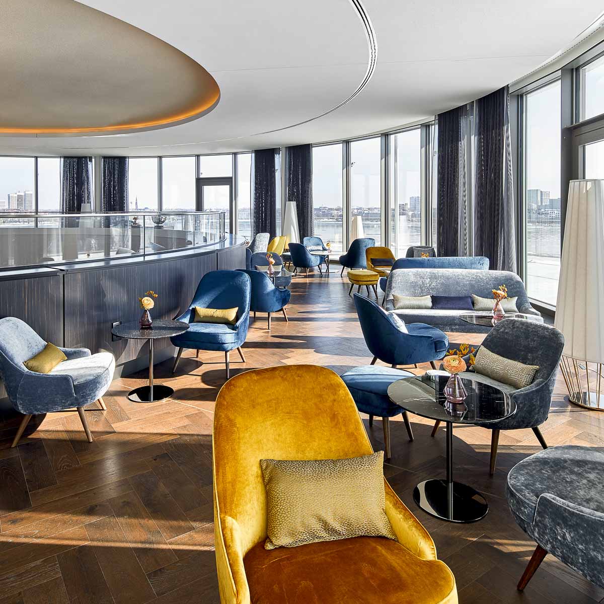 Bar im Hotel Fontenay Hamburg