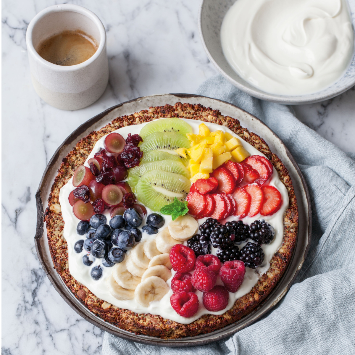 Rezept Granola Pizza