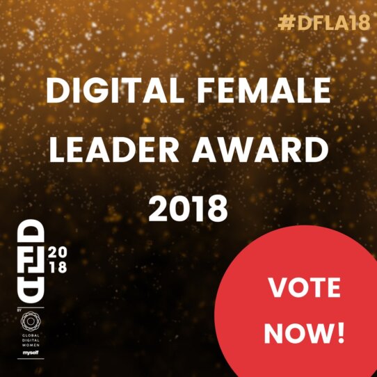 Female Digital Leader Award 2018 Female Digital Leader Award 2018