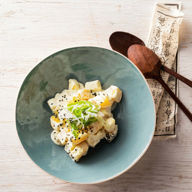 Kartoffel-Salat mit Wassabidressing von Stevan Paul