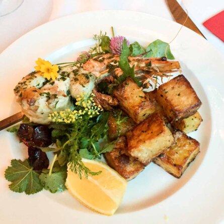 Restaurant Cecconie's im Soho House Berlin Hauptgang