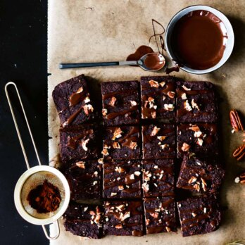 Rezept für Brownies mit Avocado von Maria Panzer