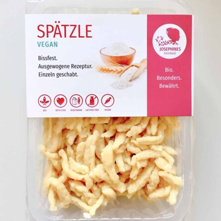 Vegane Spätzle von Josephines Feinkost