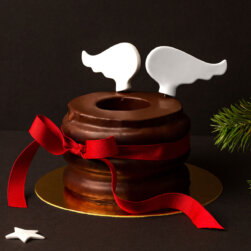 Feines Weisses Fluegelstecker-Porzellan-Closeup