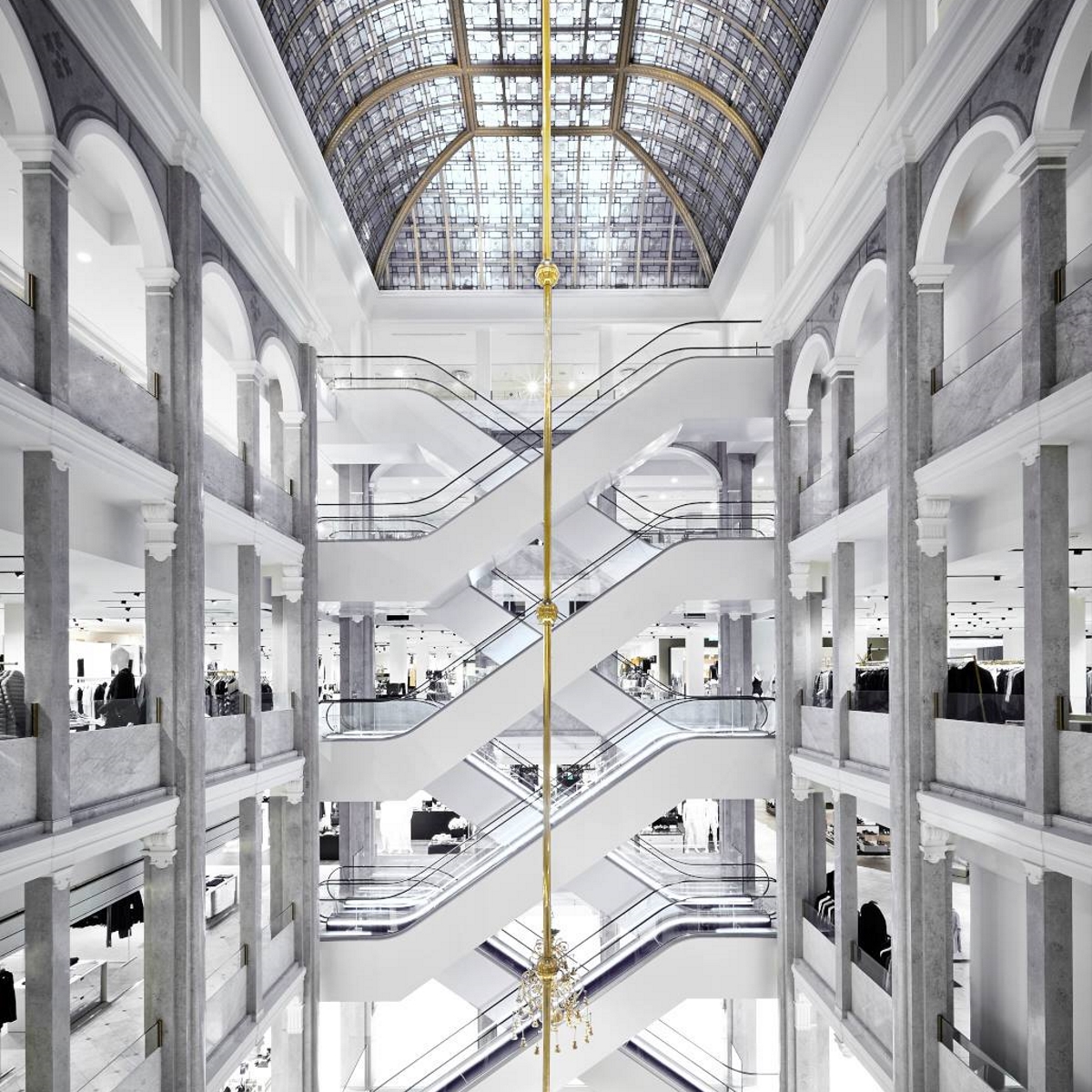 Illum Kaufhaus für Luxusshopping in Kopenhagen