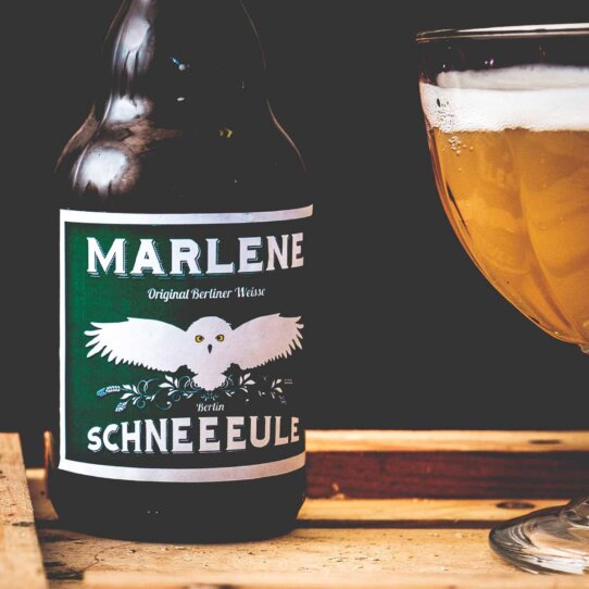 Berliner Weisse von der Brauerei Schneeeule