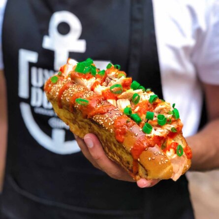 Fischbrötchen bei Underdocks in Hamburg-St.Pauli-7