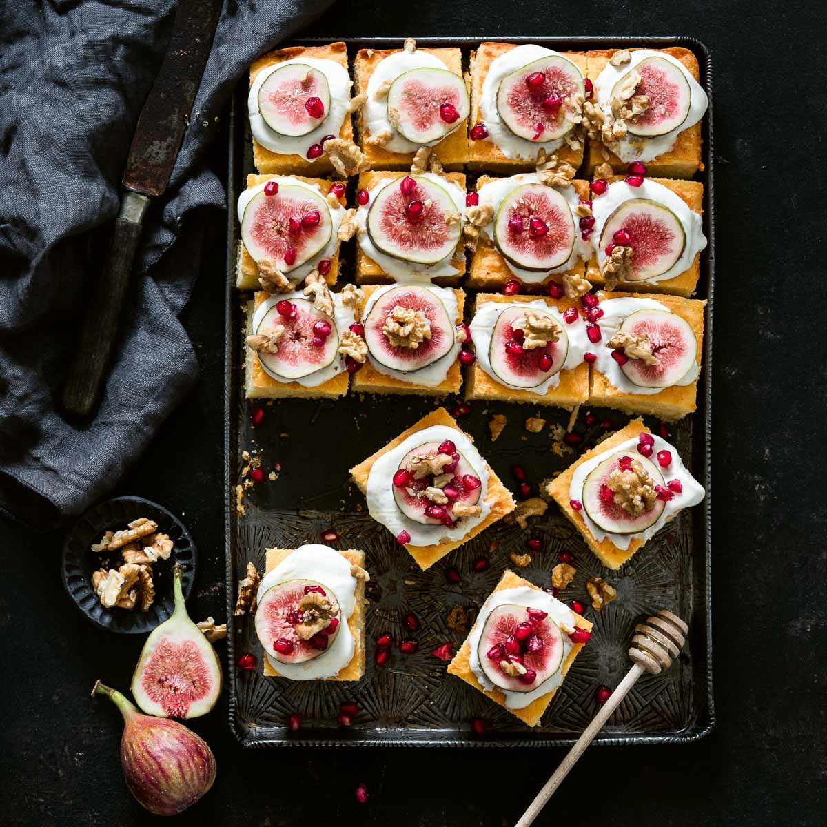 Rezept für Griesskuchen mit Joghurt