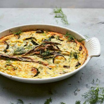 Griechischer Auflauf aus dem Ofen