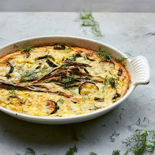 Griechischer Auflauf aus dem Ofen