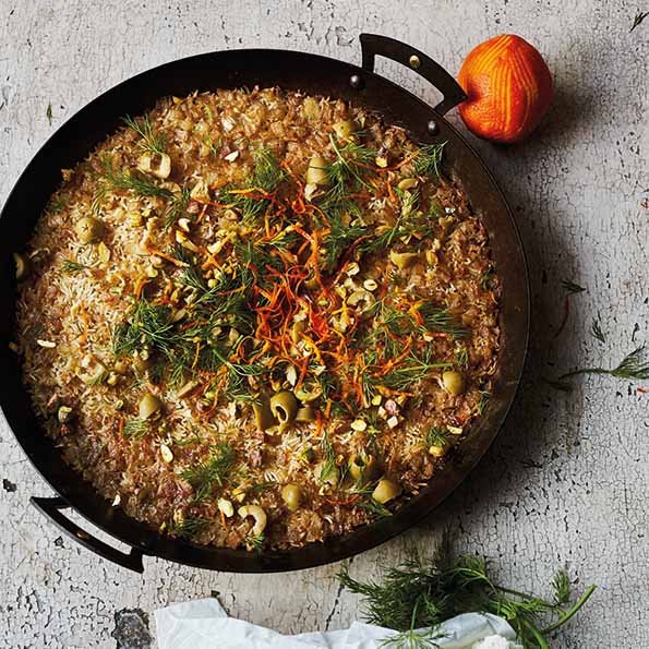 Rezept für Gebackenen Reis aus dem Ofen