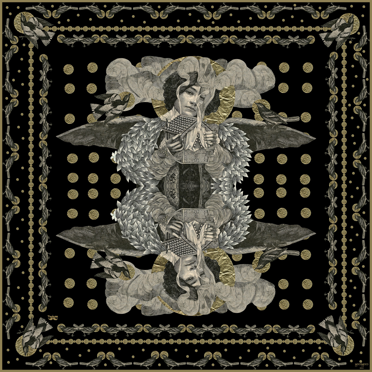 Mocomoco Streetart Seidentücher-5