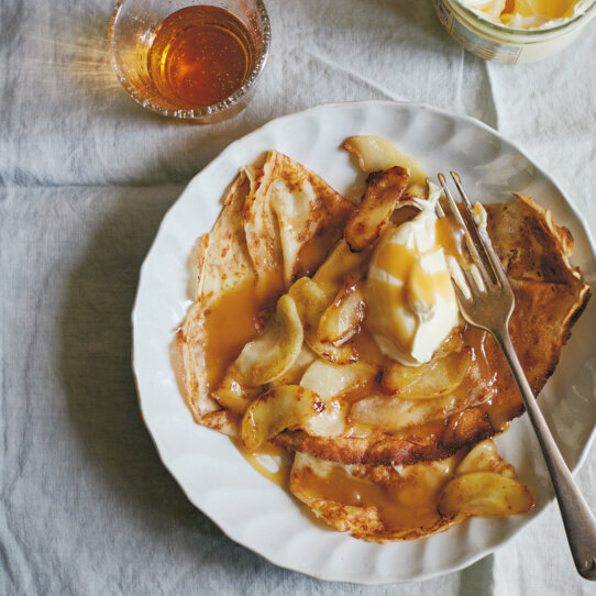 Crêpes von Diana Henry © Laura Edwards Crêpes von Diana Henry © Laura Edwards