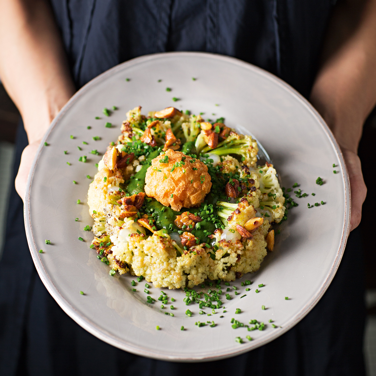 Rezept für Blumenkohl Polonais von Tim Raue