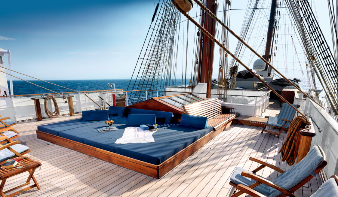 Sea Cloud Spirit Segel Kreuzfahrt