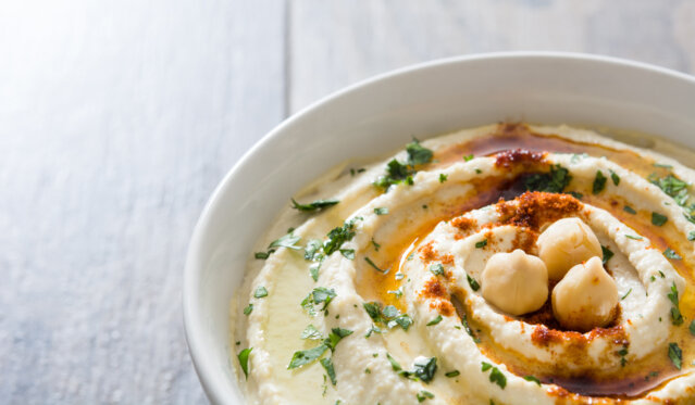 Hummus im Azzam in Berlin Hummus im Azzam in Berlin